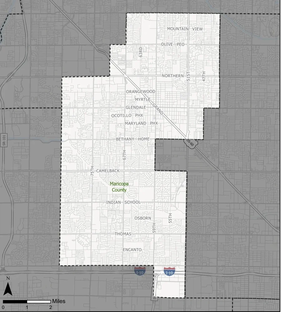 Map of Arizona Legislative District 24